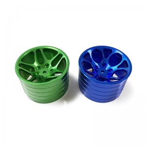 Pezzi meccanici CNC in alluminio anodizzato personalizzato professionale a 3 assi 4 assi 5 assi