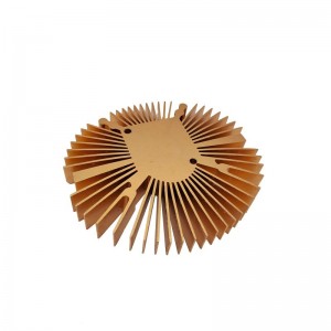 Hot Sale Led Extruded Pas aluminium rond profiel koellichaam aan met de beste kwaliteit