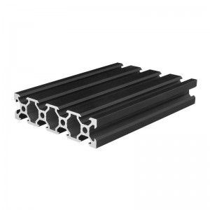 Direct Supply Cheap Price V Slot Aluminium Frame DIY Black for 3D Printer