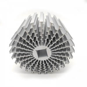 Various profiles new energy customized solar radiator Cnc components can be customized